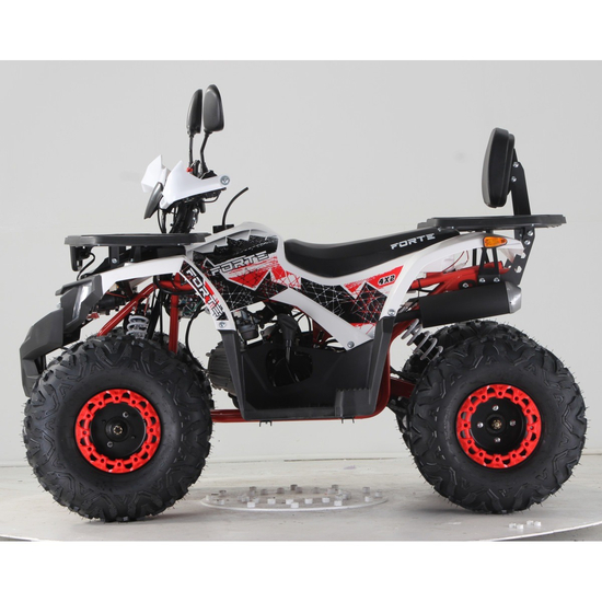 Квадроцикл Forte ATV125F Бело-красный, фото , изображение 3