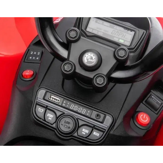 Детский электроквадроцикл Bambi M 5001EBLR-3, Цвет: Красный, фото , изображение 5