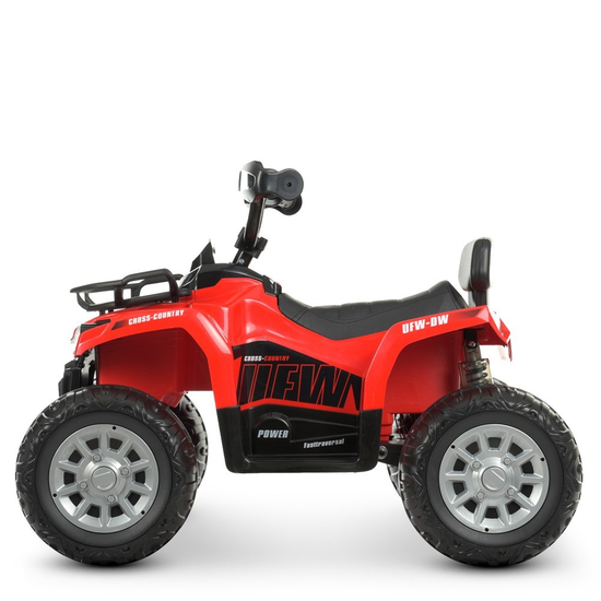 Детский электроквадроцикл Bambi JS009EL-3, Цвет: Красный, фото , изображение 2