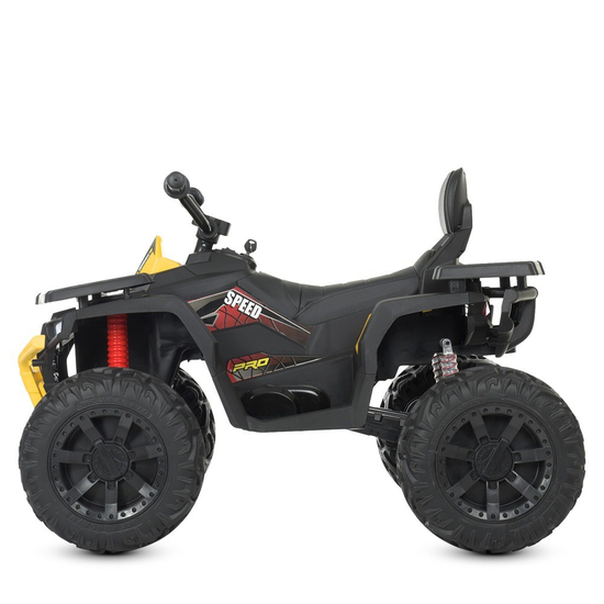 Детский электроквадроцикл Bambi M 4624EBLR-2-6, Цвет: Чёрно-желтый, фото , изображение 3