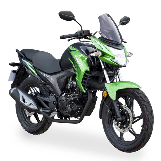Мотоцикл LIFAN KP200 (Зелёный), Цвет: Зеленый, фото , изображение 36