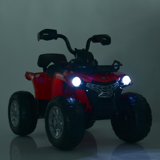 Детский электроквадроцикл Bambi JS009EL-3, Цвет: Красный, фото , изображение 5