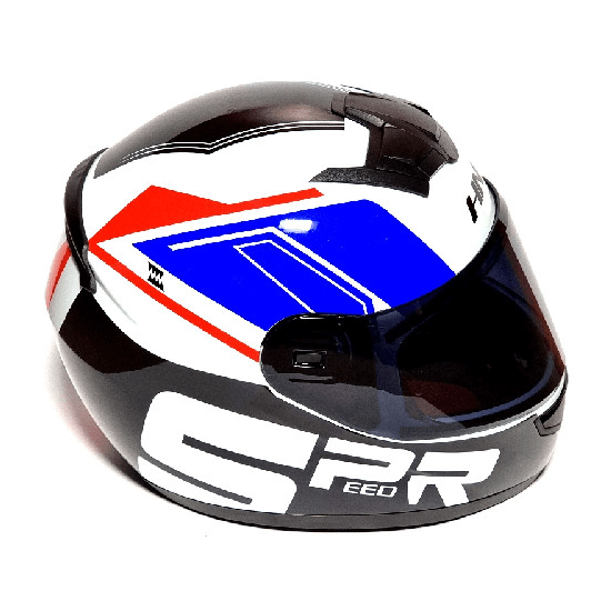 Мотошлем MotoTech 902 Черно-синий, Цвет: Чёрно-синий, фото 