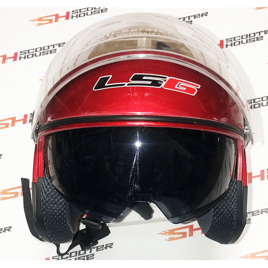 Мотошлем MotoTech 858 Красный, Цвет: Красный, фото , изображение 5