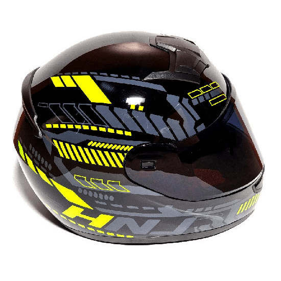 Мотошлем MotoTech 902 Черно-желтый, Цвет: Чёрно-желтый, фото 
