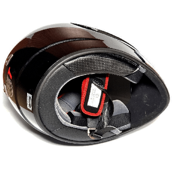 Мотошлем MotoTech HF-180 CARBON GRAPHIC, фото , изображение 3