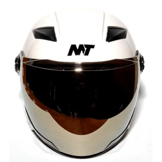 Мотошлем MotoTech HNJ01 Белый глянец, Цвет: Белый глянец, фото , изображение 2