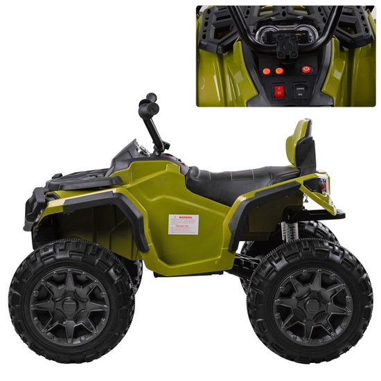 Детский электроквадроцикл Bambi M 3156EBLR-10, Цвет: Хаки, фото , изображение 2