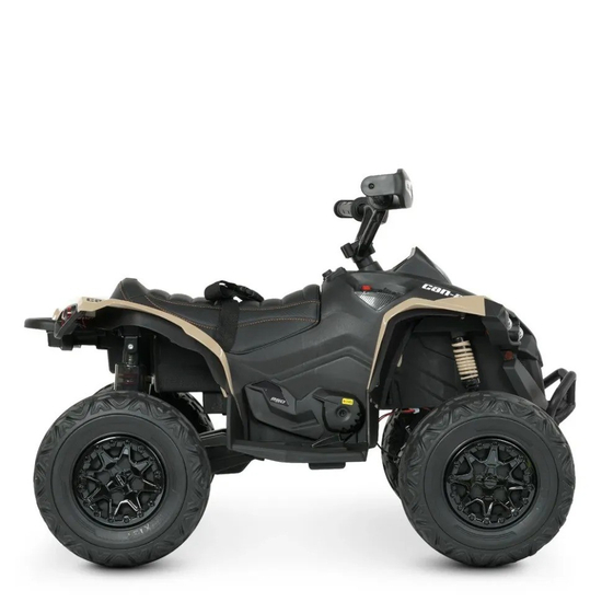 Детский электроквадроцикл Bambi M 5001EBLR-13, Цвет: Бежевый, фото , изображение 3