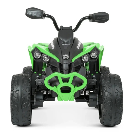 Детский электроквадроцикл Bambi M 5001EBLR-5, Цвет: Зеленый, фото , изображение 3