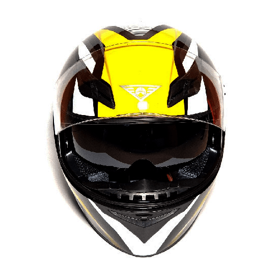 Мотошлем MotoTech  K3 №1 с LED подсветкой, Цвет: Серебристый, фото , изображение 2