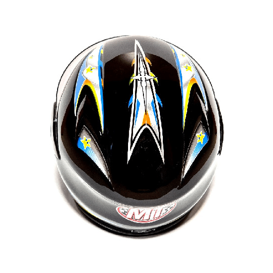 Мотошлем MotoTech 906 Черный (Детский), Цвет: Чёрный, фото , изображение 4