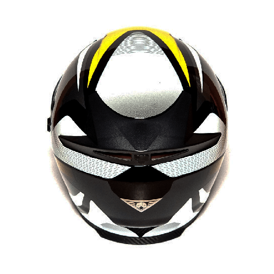 Мотошлем MotoTech  K3 №1 с LED подсветкой, Цвет: Серебристый, фото , изображение 4