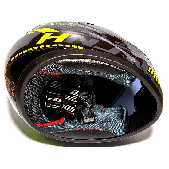 Мотошлем MotoTech 902 Черно-желтый, Цвет: Чёрно-желтый, фото , изображение 4