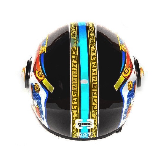 Мотошлем MotoTech OP-01 ORIENT, Цвет: Графити, фото , изображение 5