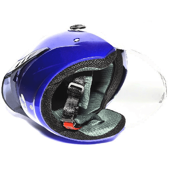 Мотошлем MotoTech МТ 606 Синий, Цвет: Синий, фото , изображение 3