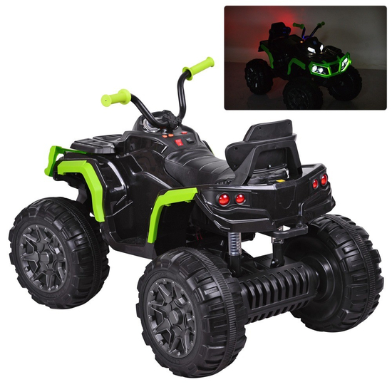 Детский электроквадроцикл Bambi M 3156EBLR-2-5, Цвет: Чёрно-зеленый, фото , изображение 4