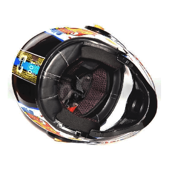 Мотошлем MotoTech OP-01 ORIENT, Цвет: Графити, фото , изображение 4