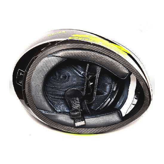 Мотошлем MotoTech  K3 №5 с LED подсветкой, Цвет: Черный/Серый, фото , изображение 4