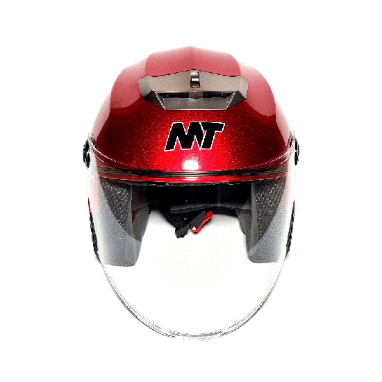 Мотошлем MotoTech 858 Красный, Цвет: Красный, фото , изображение 2