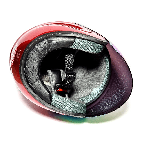 Мотошлем MotoTech HF-210 Красный, Цвет: Красный, фото , изображение 6