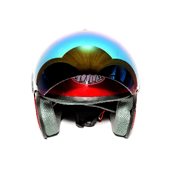 Мотошлем MotoTech HF-210 Красный, Цвет: Красный, фото , изображение 5