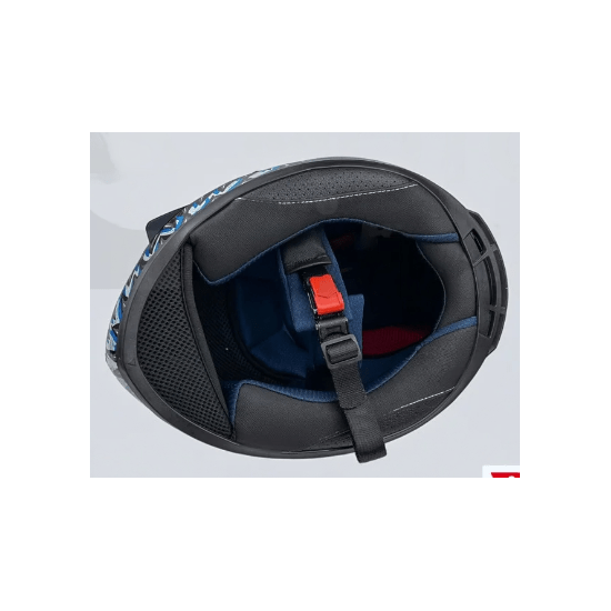 Шлем для мотоцикла MotoTech 111 №21, Цвет: Черный/Красный, фото , изображение 5