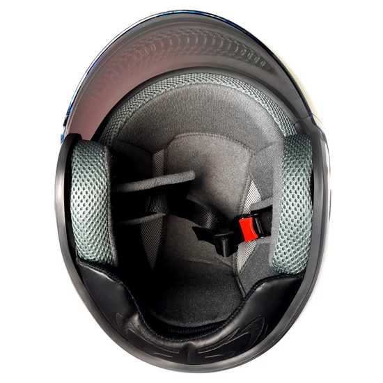 Мотошлем MotoTech HF-210 Черный, Цвет: Чёрный, фото , изображение 7