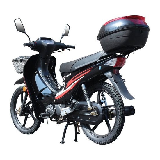 Мотоцикл Spark SP125C-3CF Черный, Цвет: Чёрный, фото , изображение 5