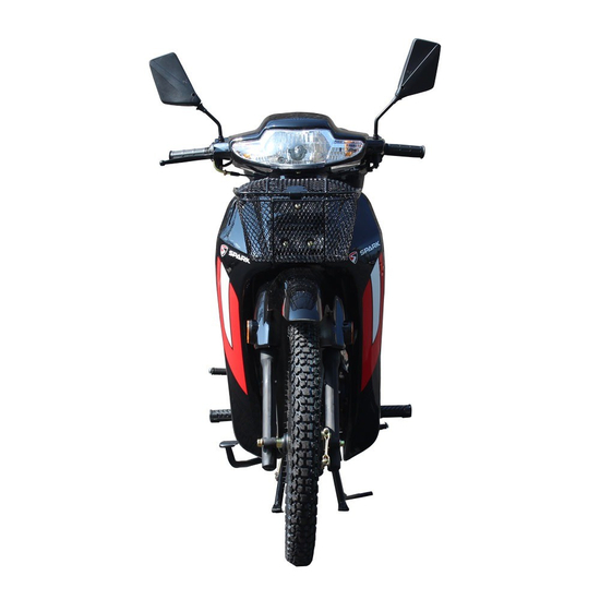 Мотоцикл Spark SP125C-3CF Черный, Цвет: Чёрный, фото , изображение 6