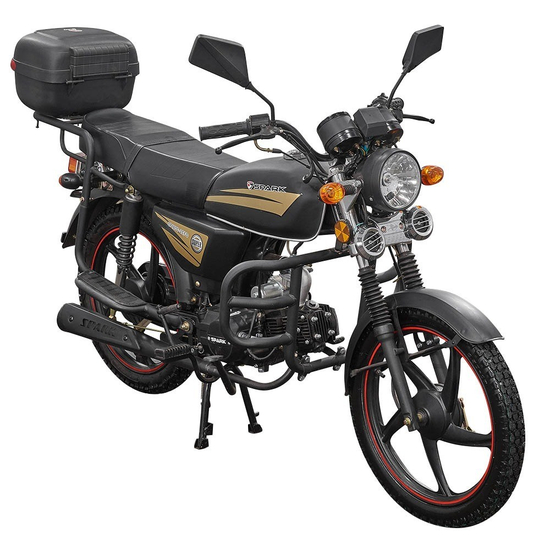 Мотоцикл Spark SP125C-2CFO Чорний Матовий, Цвет: Чорний, image , зображення 2