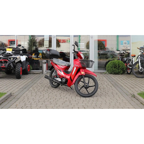 Мотоцикл Spark SP125C-3CF Красный, Цвет: Красный, фото , изображение 8