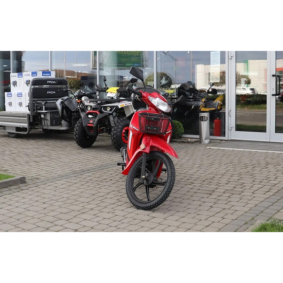 Мотоцикл Spark SP125C-3CF Красный, Цвет: Красный, фото , изображение 9