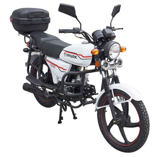 Мотоцикл Spark SP125C-2CFO Білий, Цвет: Білий, image 