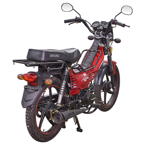 Мопед SPARK SP125C-1CF Красный, Цвет: Красный, фото , изображение 5