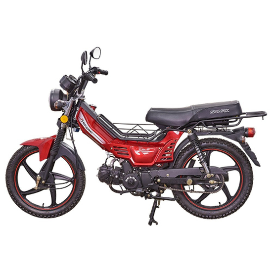 Мопед SPARK SP125C-1CF Красный, Цвет: Красный, фото , изображение 4