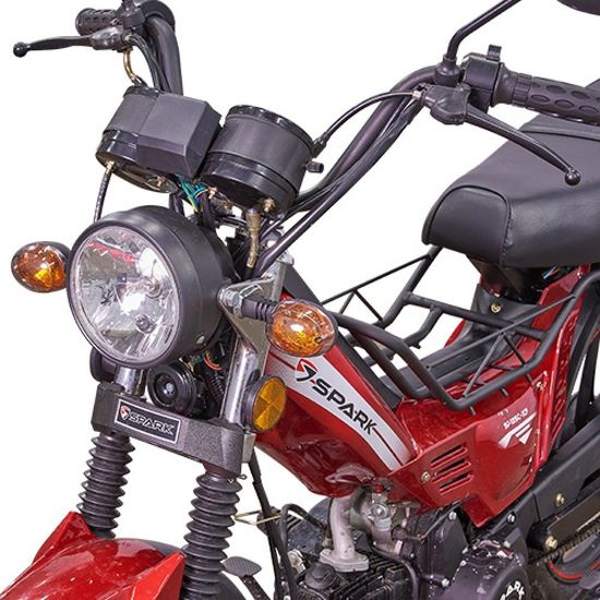 Мопед SPARK SP125C-1CF Красный, Цвет: Красный, фото , изображение 9