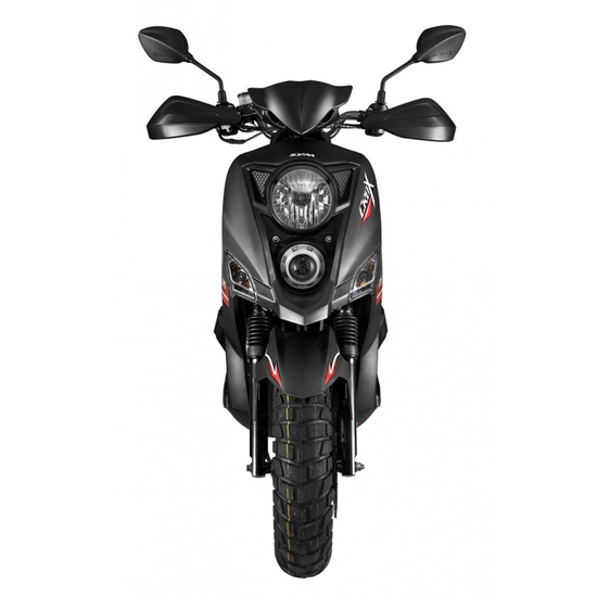Скутер Sym Crox 150 Черный, Цвет: Чёрный, фото , изображение 4