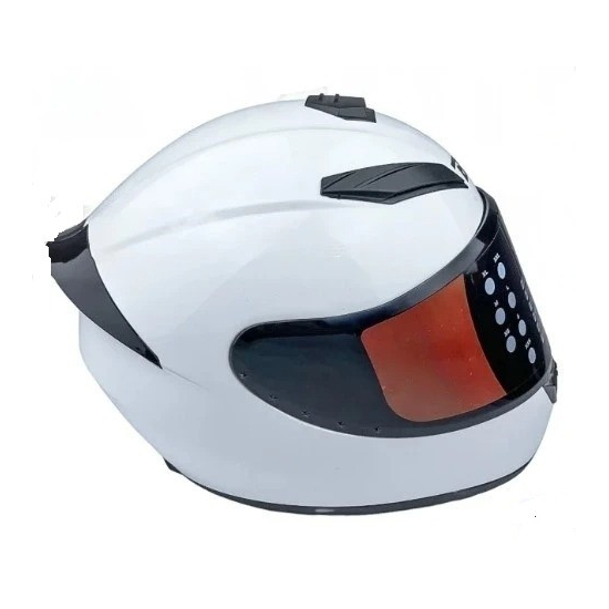 Шлем для мотоцикла MotoTech 111 №18, Цвет: Белый, фото , изображение 2