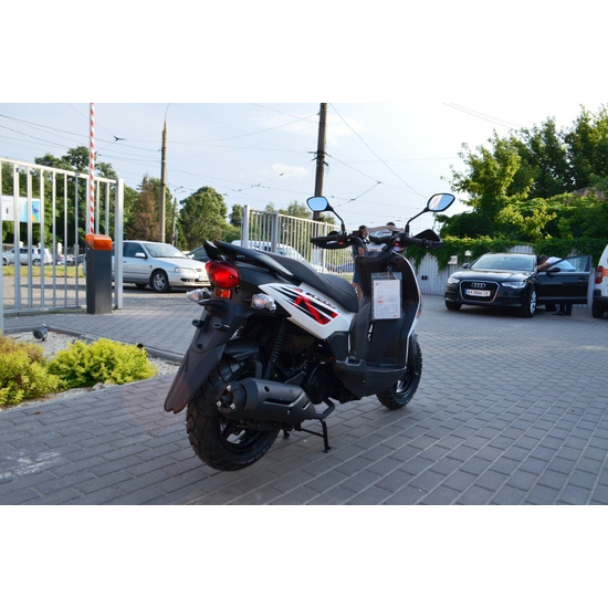 Скутер Sym Crox 150 Белый, Цвет: Белый, фото , изображение 5