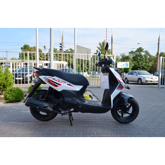 Скутер Sym Crox 150 Белый, Цвет: Белый, фото , изображение 3