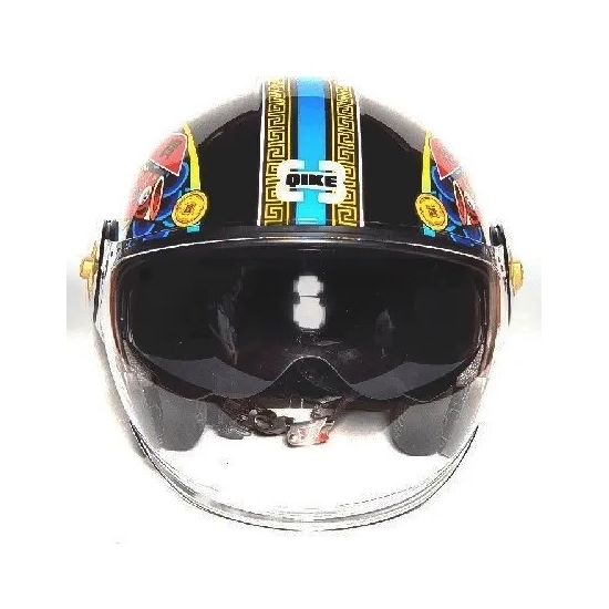 Мотошлем MotoTech OP-01 ORIENT, Цвет: Графити, фото , изображение 3