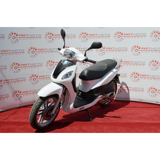 Скутер SYM Symphony S150 Белый, Цвет: Белый, фото , изображение 3