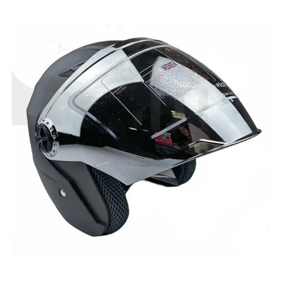 Мотошлем MotoTech HNJ01 Черный матовый, Цвет: Черный матовый, фото , изображение 5