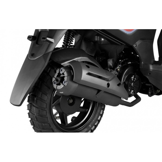 Скутер Sym Crox 150 Черный, Цвет: Чёрный, фото , изображение 8