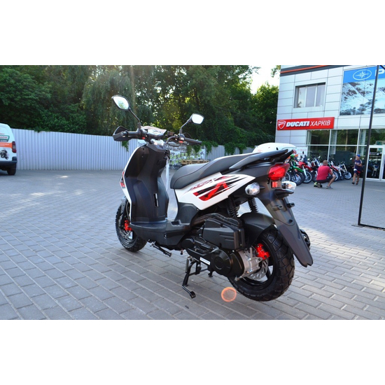 Скутер Sym Crox 150 Белый, Цвет: Белый, фото , изображение 6