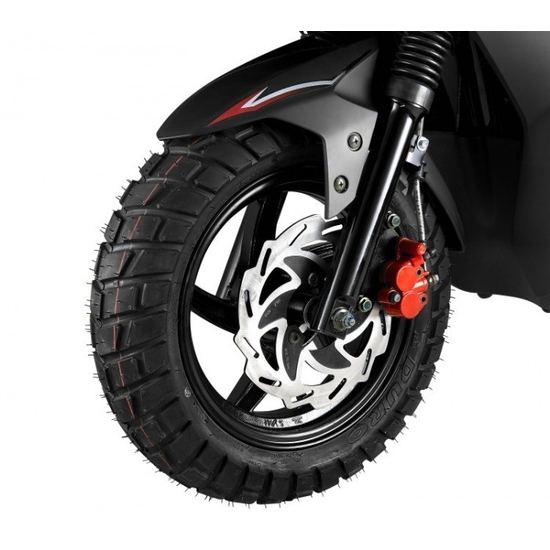 Скутер Sym Crox 150 Черный, Цвет: Чёрный, фото , изображение 7