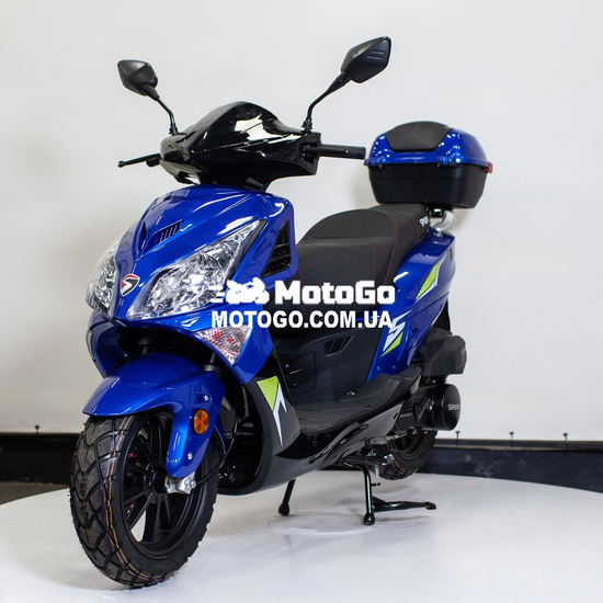 Скутер Spark SP150S-17R Синий, Цвет: Синий, фото , изображение 8