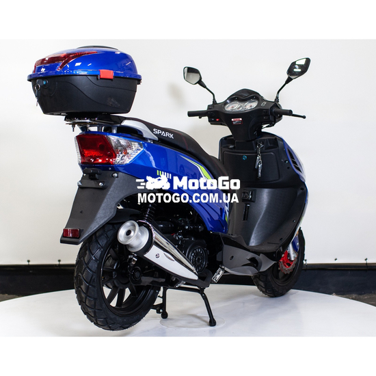 Скутер Spark SP150S-17R Синий, Цвет: Синий, фото , изображение 6