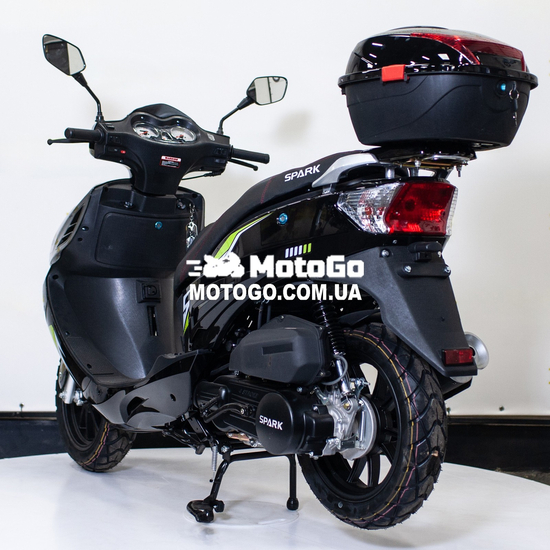 Скутер Spark SP150S-17R Черный, Цвет: Чёрный, фото , изображение 3